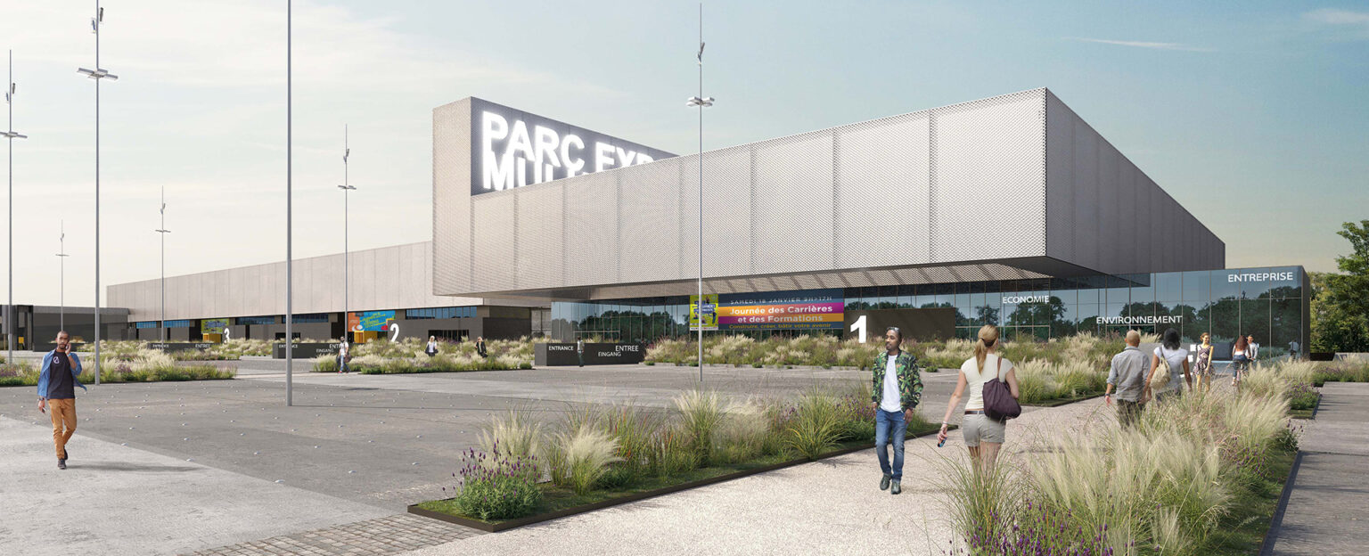 La nouvelle halle du Parc Expo à Mulhouse
